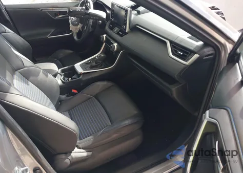 2020 Toyota Rav4 Hybrid Xse из США, поврежденный, VIN 2T3EWRFV3LW076047